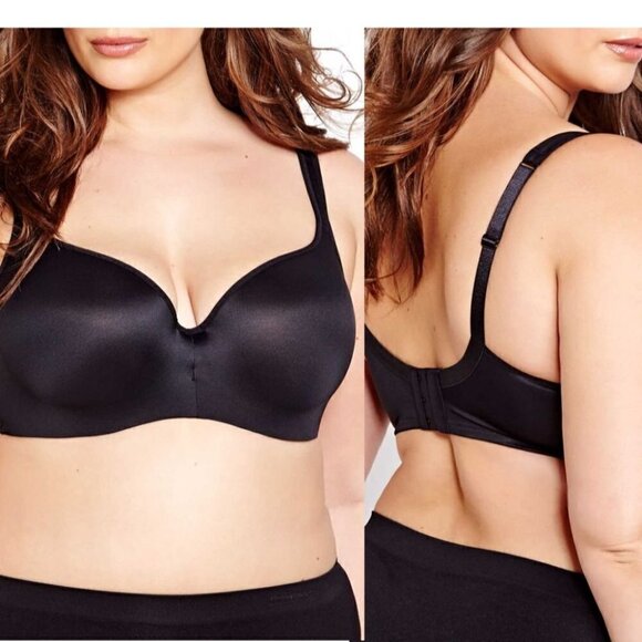 Déesse | Contour Flirt Padded Underwire Bra in Black - Picture 1 of 10